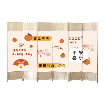 移动折叠屏风隔断客厅装饰可定制