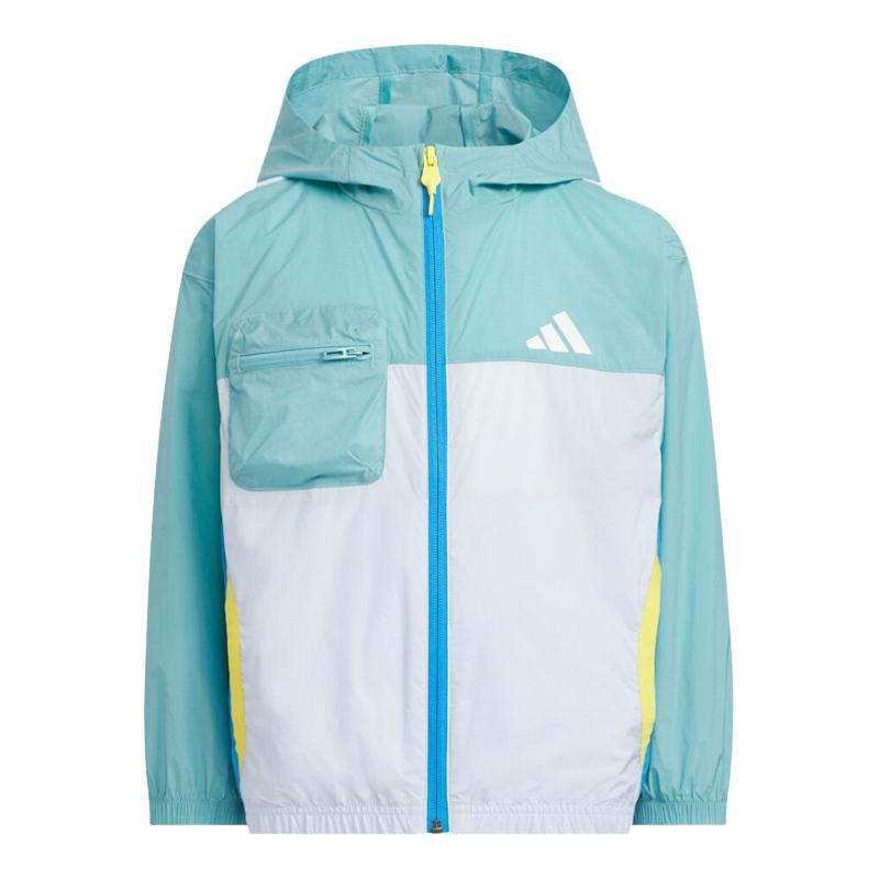 【自营】adidas阿迪男小童运动休闲夹克外套KH0264