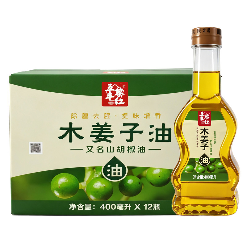 五丰黎红木姜子油400ml凉拌炒菜