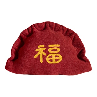 新年抱枕客厅沙发过年马年春节红色装饰布置氛围感喜庆异形靠枕