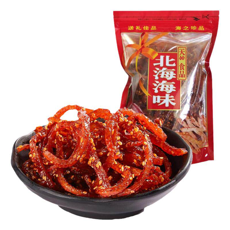 北海香辣鳗鱼丝即食广西特产手信