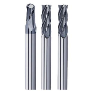 65度硬质合金球头铣刀R2 R3 CNC高速高光耐磨球刀圆鼻铣刀牛鼻刀