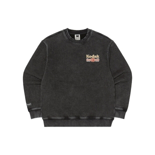 KODAK柯达2025春夏男女通用潮趣插画logo印花卫衣