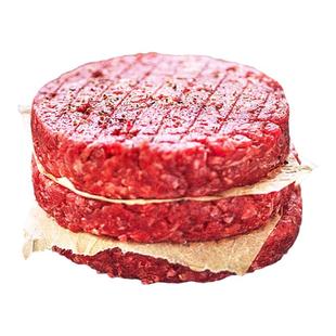 犇西诗原切和牛牛肉饼牛肉汉堡肉饼早餐儿童美食套餐好吃无添加