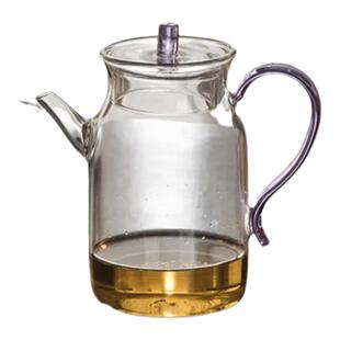仿宋执壶耐热玻璃泡茶壶自带过滤网茶壶泡茶家用单个煮茶壶