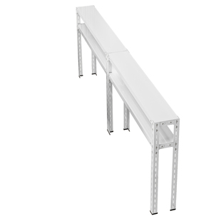 20cm沙发夹缝柜落地收纳柜靠墙一字长条桌卧室置物铁架墙边小窄桌