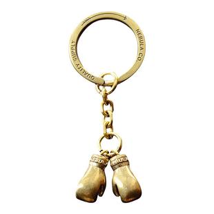 小拳套钥匙扣原创设计手工黄铜白铜泰拳散打拳击手套挂件背包挂饰