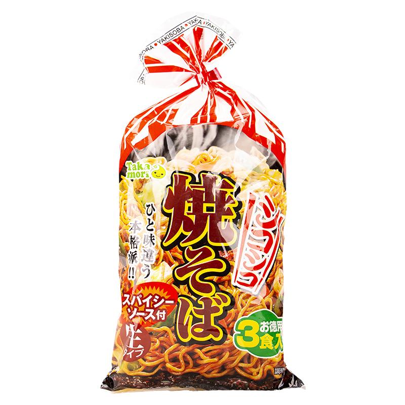 日本高森炒面带酱料包