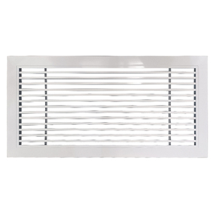 集成吊顶300x600铝扣板出风口联动铝百叶通风室内换气空调出回风