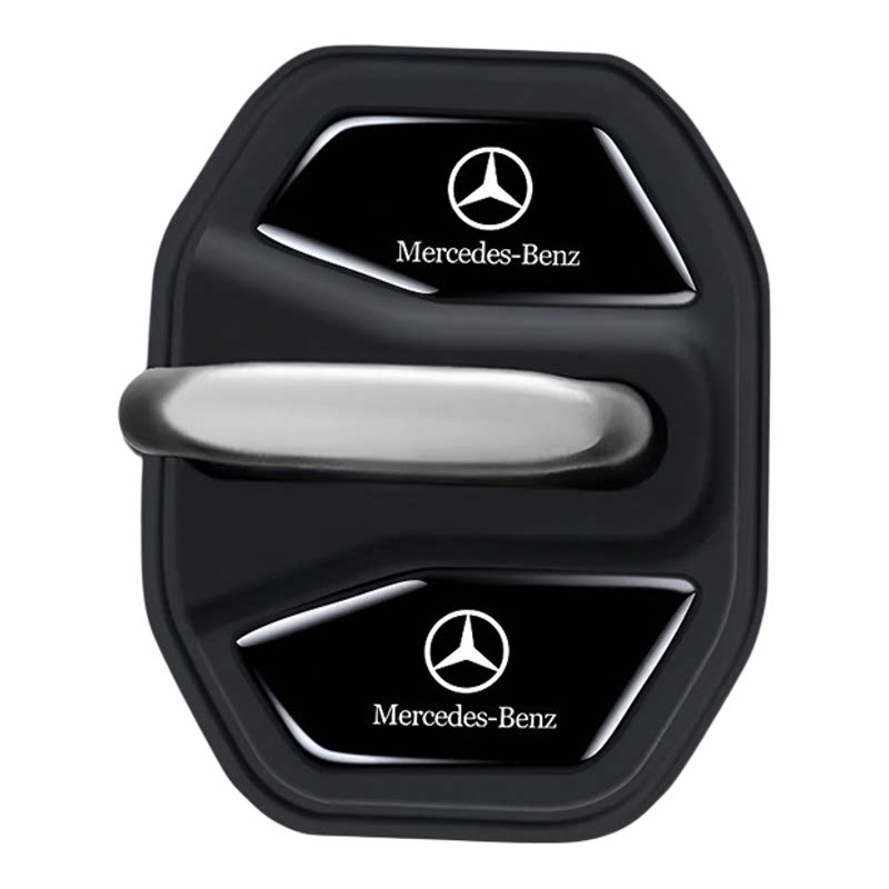 奔驰E级E300L/C级/C260L/GLC/GLB硅胶车门锁保护套盖扣减震缓冲垫