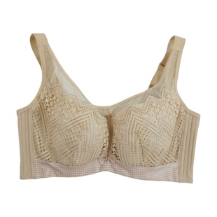 六月玫瑰文胸CD薄杯全罩杯大胸显小聚拢上托防下垂调整型文胸6315