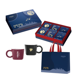 COSTA咖世家随身便携桶包+多用途保温杯送礼节日