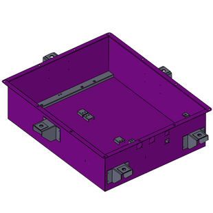 Solidworks格式钣金设计机箱机柜图纸模型配电气箱柜钣金图纸设计