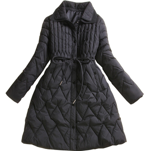 冬装保暖羽绒服女中长款2025年新款韩版白鸭绒羽绒衣时尚显瘦外套