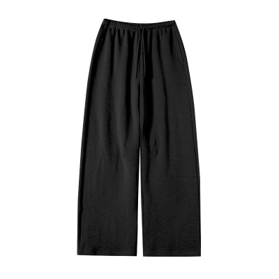 黑色运动裤女加绒加厚香蕉卫裤