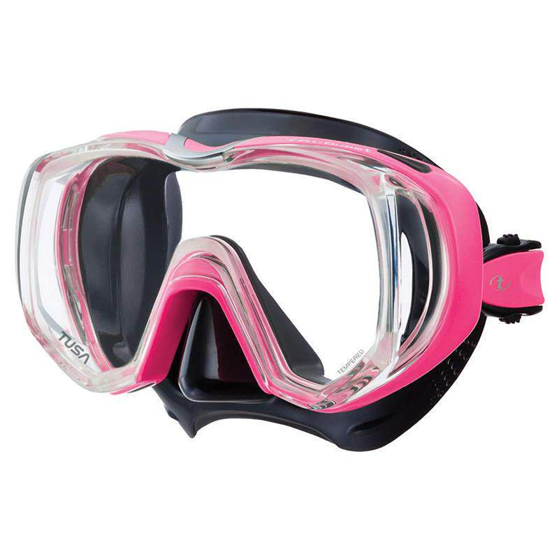 TUSA M3001 潜水面镜超大视野侧窗透明高清镜片设计舒适硅胶浮深