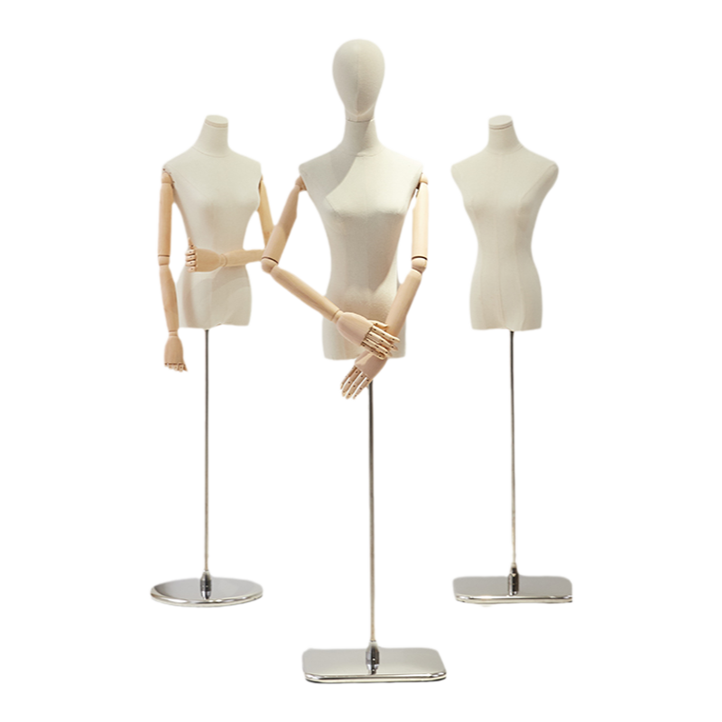 服装店女模特架子婚纱橱窗假人体模型半身女装模特道具展示架全身