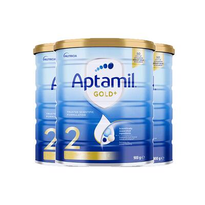 【3罐装】澳洲爱他美2段金装奶粉