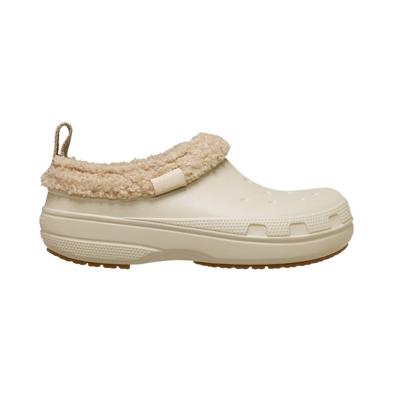 CROCS卡骆驰加绒保暖洞洞鞋