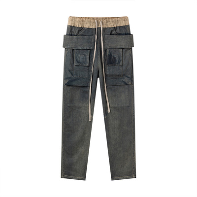 undefined潮牌纳米水洗牛仔裤