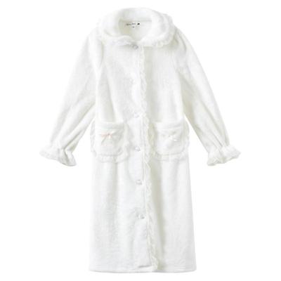 rosetree秋冬公主女童法兰绒睡袍