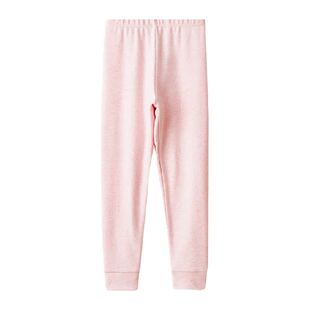 红豆绒儿童纯棉秋裤男童女童线裤打底中大童宝宝保暖裤加厚棉毛裤