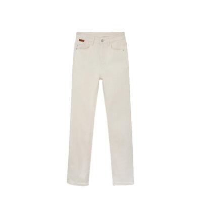 聪彩高个子直筒烟管裤牛仔春秋女