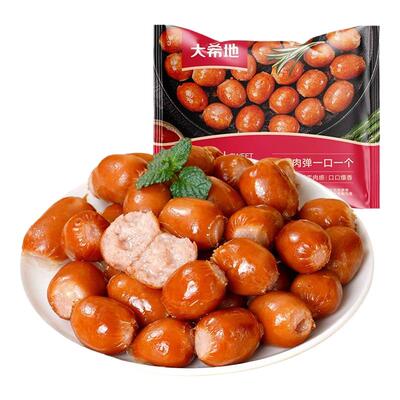 大希地黑猪肉蜜汁一口肠脆皮烤肠