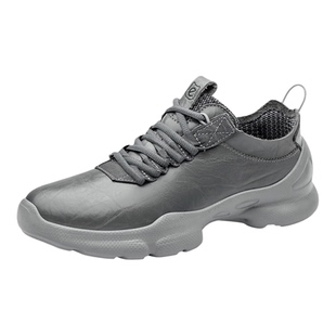 DQGECCO爱步特伦男鞋春夏男士休闲鞋真皮厚底减震运动舒适健步鞋