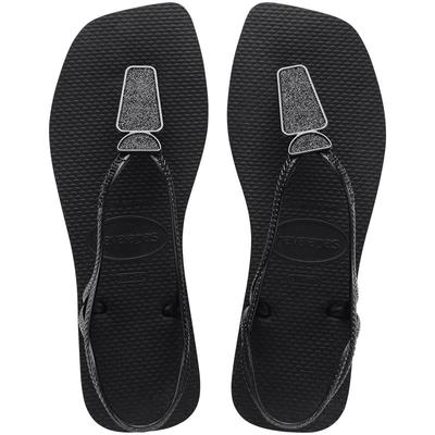 哈唯纳方头人字拖Havaianas