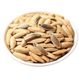 【精选】新货美人甲盐焗长粒南瓜子椒盐原味熟南瓜籽袋装炒货零食