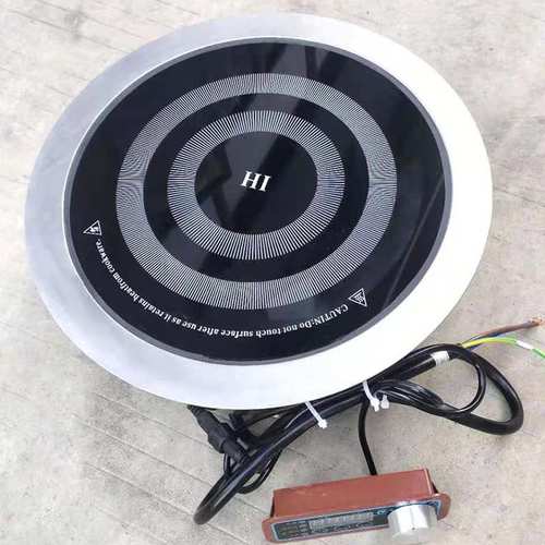 海智达商用电磁炉5kw平面嵌入式火锅圆形微晶板5000w大功率电磁灶