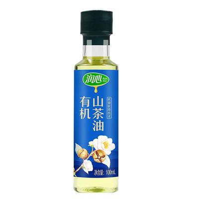 润心有机山茶油100ml低温冷榨