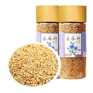 野三坡熟黄金亚麻籽仁5斤内蒙特产熟胡麻亚麻籽高亚麻酸亚麻籽粉