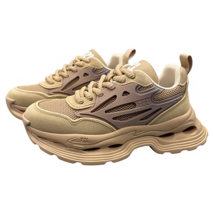 捡漏稀缺高端外贸真皮男运动休闲鞋欧洲站轻奢新款减震ins老爹鞋