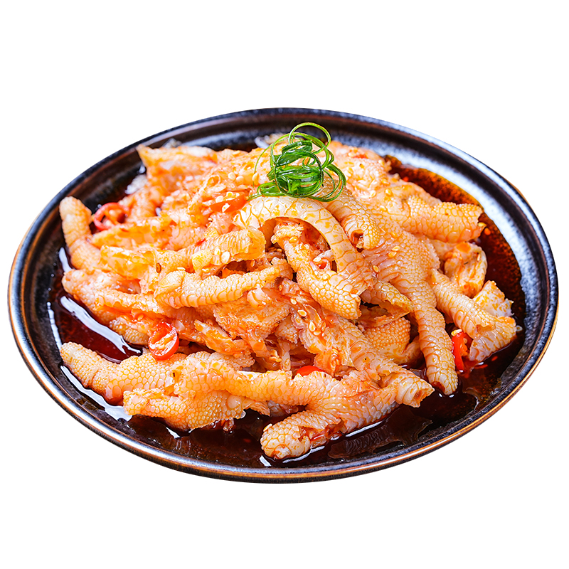 川味佳九味凤爪四川红油脱骨去骨鸡爪餐饮KTV凉菜小吃宴席预制菜