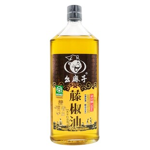 幺麻子藤椒油500ml青花椒油麻油凉拌清香麻椒油四川洪雅特 花椒油