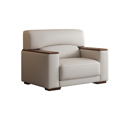 新中式沙发会客贵宾单人位