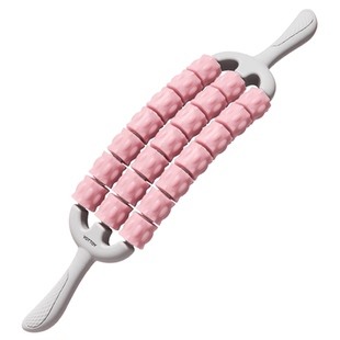 儿童可弯曲按摩棒肌肉放松滚轮棒长高筋膜棒狼牙棒按摩滚轴按摩器