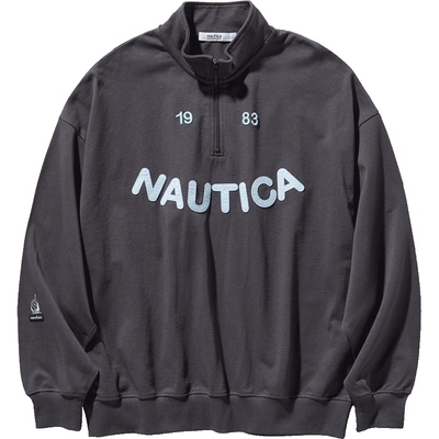 nauticawhitesail开襟卫衣
