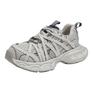 星期六复古加绒老爹鞋女款2025冬季新款厚底休闲鞋运动鞋子【直】