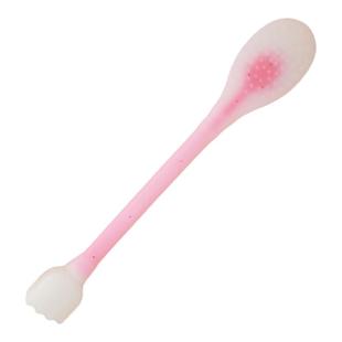 双头捶背经络拍打器硅胶筋络拍痧板手持式加长拳头按摩锤肩敲打棒