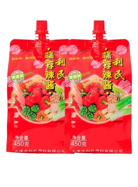利民125克袋装蒜蓉辣酱