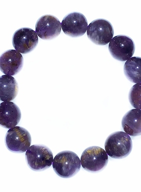 极光23天然水晶Amethyst紫钛晶