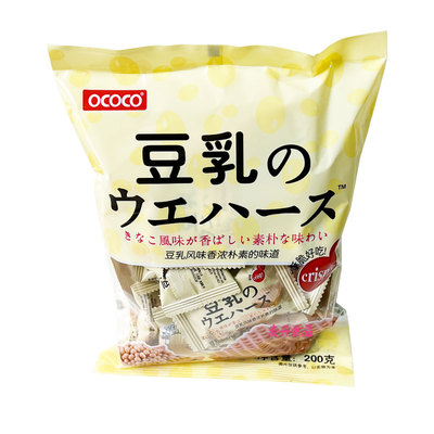 豆乳味威化饼干OCOCO日式小饼干