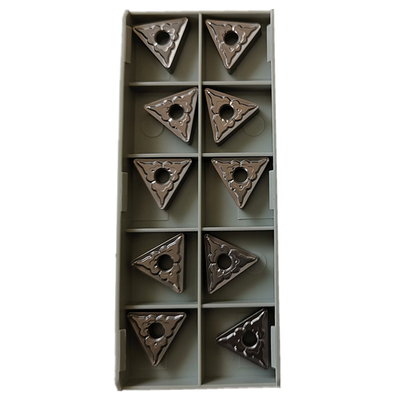 桃形金属陶瓷数控刀片三角形钢件