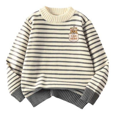 男童毛衣2024新款春秋儿童针织衫