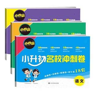 2025金太阳卷霸小升初名校冲刺卷小学升初中衔接小学六年级语文数学英语单元总复习冲刺试卷子真题专项训练升学系统复习资料人教版