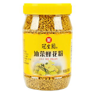 上海冠生园油菜蜂花粉200g瓶装农家自产原材蜂制品蜂蜜固体颗粒