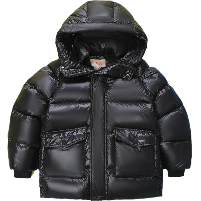 雅鹿男童女童宝宝儿童羽绒服冬季男款2025新款中大童加厚外套冬装